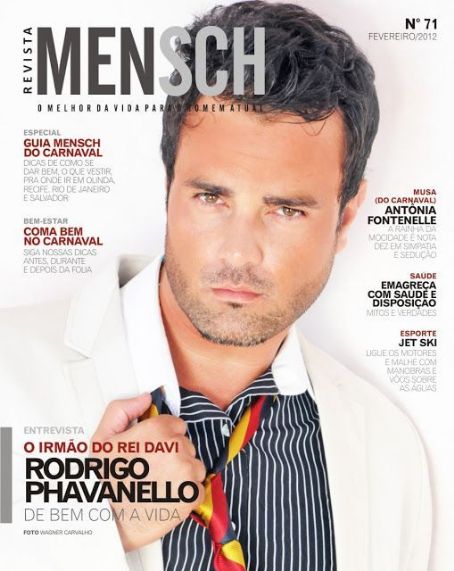 <b>Rodrigo Pavanello</b> - Mensch Magazine Cover [Brazil] (17 February 2012) - 00omr4vdb43h4bh4