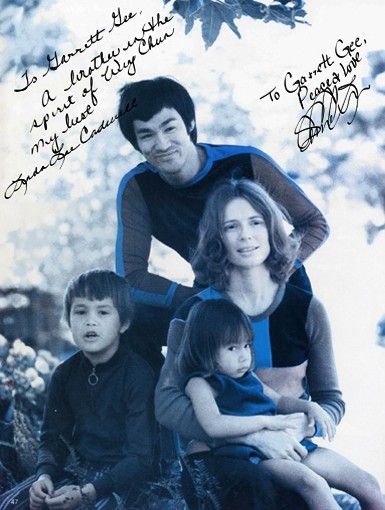Bruce Lee and Linda Lee Caldwell