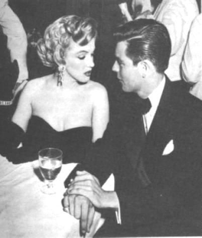 Marilyn Monroe and Robert Wagner