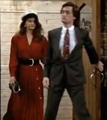 Kirstie Alley and Roger Rees