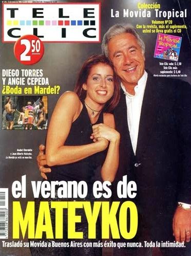 Anabel Cherubito Tele Clic Magazine January 1998 Cover Photo