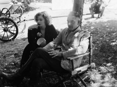 John Gilbert and Greta Garbo