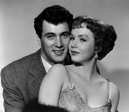 Rock Hudson and Piper Laurie