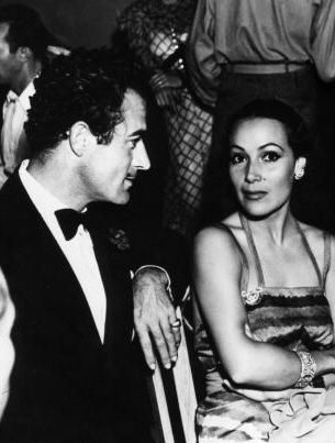 Dolores Del Rio and Gilbert Roland