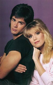 Melissa Reeves and Billy Warlock