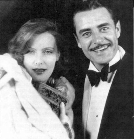 John Gilbert and Greta Garbo