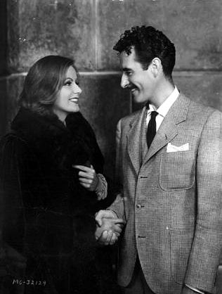 John Gilbert and Greta Garbo