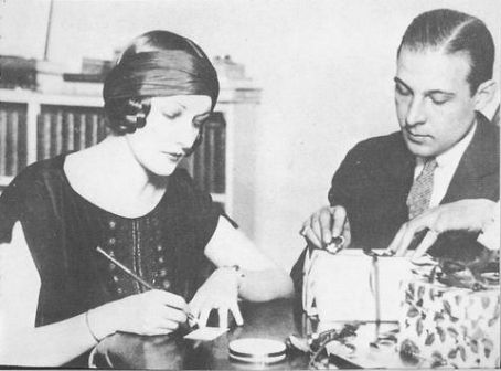 Rudolph Valentino and Natacha Rambova 
