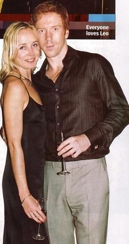 Damian Lewis and Katie Razzall