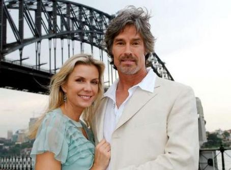  Katherine Kelly Lang with costar Ronn Moss