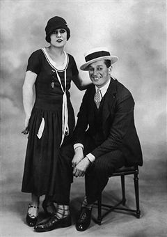 Maurice Chevalier and Yvonne Vallee