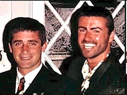 George Michael and Anselmo Feleppa