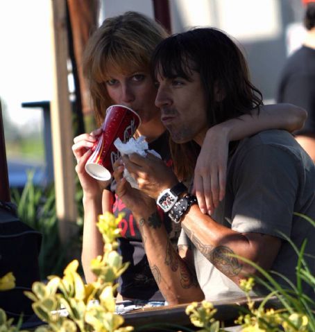 Anthony Kiedis and Celesta Hodge Photo Credit Photo Agency