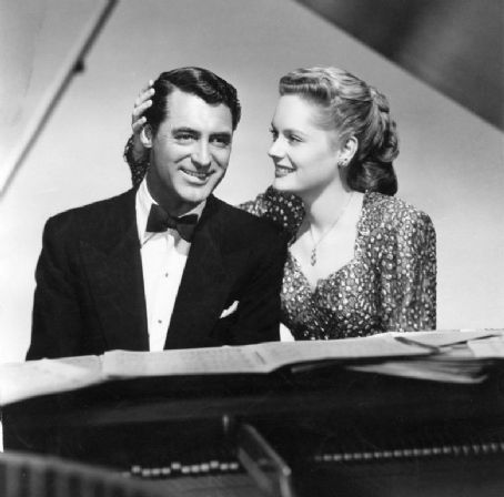 Cary Grant and Alexis Smith
