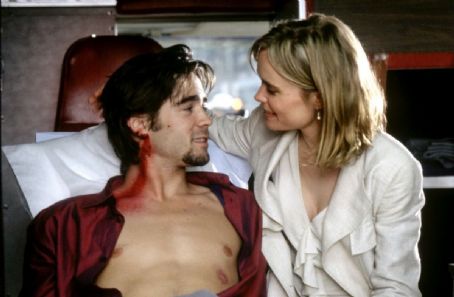 Colin Farrell and Radha Mitchell
