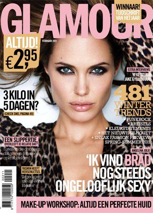 Angelina Jolie Glamour February 2011
