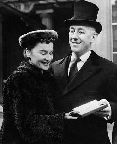 Alec Guinness and Merula Salaman