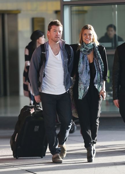 Sam Worthington and Sophie Monk