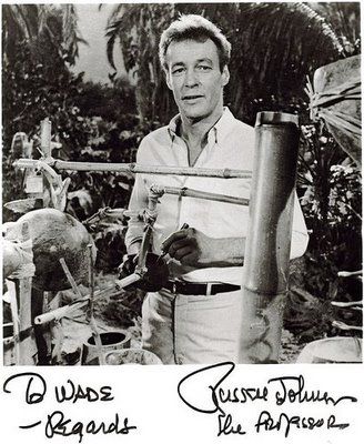 Russell Johnson and Edith Cahoon