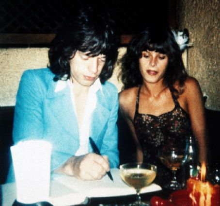 Uschi Obermaier and Mick Jagger