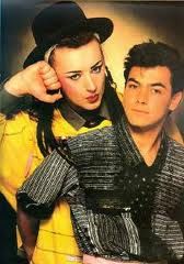 Jon Moss and Boy George