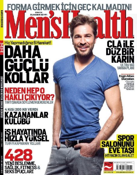 Engin altan düzyatan, mens health magazine may 2012 cover photo ... Altan cover