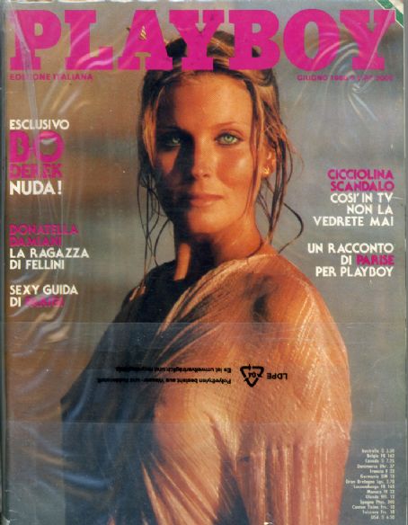 Bo Derek Playboy June 1980 Bo Derek Playboy Magazine Italy June 1980 