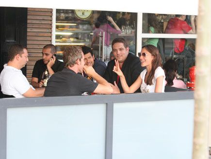 Gal Gadot gal gadot in a restaurant with her hubby israel 05 2010