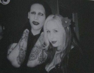 Marilyn Manson and Lexa Vonn