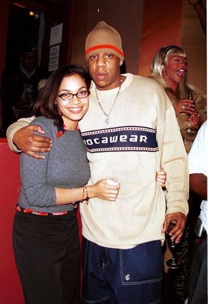 Jay-Z and Rosario Dawson