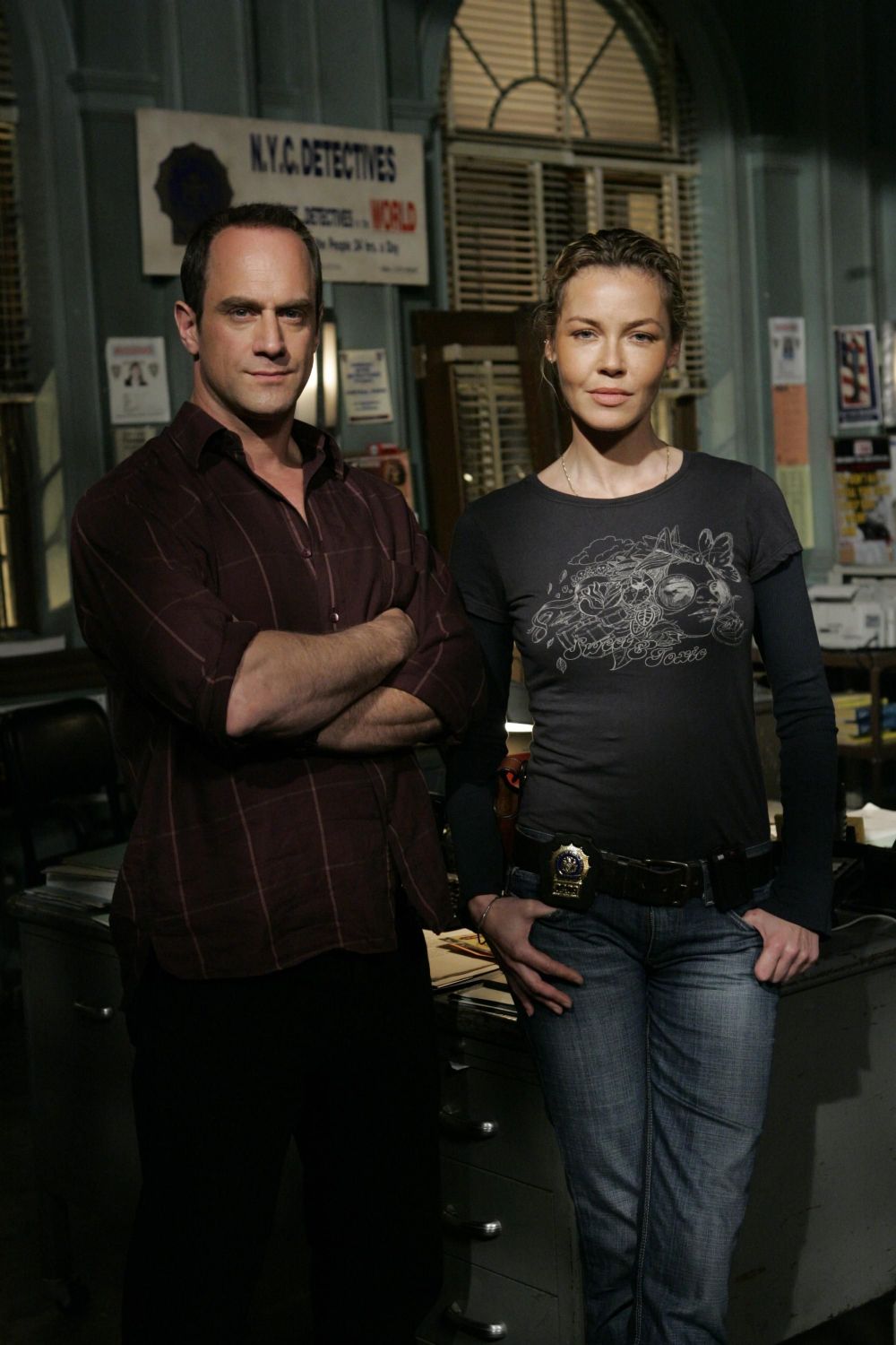 Christopher Meloni and Connie Nielsen