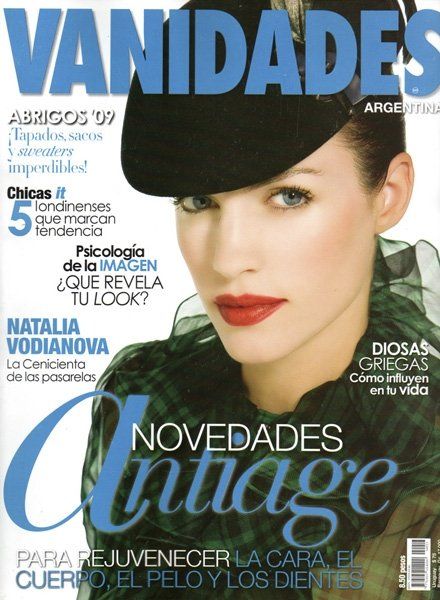 Daniela Urzi Vanidades Magazine Cover Argentina February 2009
