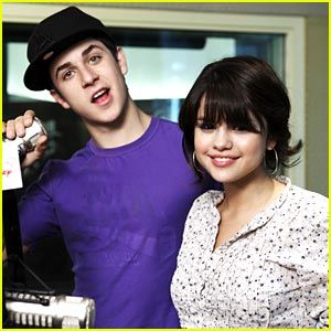 Selena Gomez and David Henrie