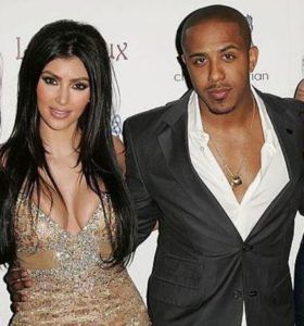 Kim Kardashian and Marques Houston