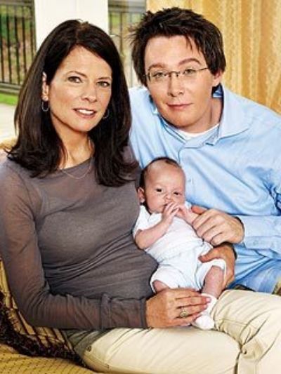 Clay Aiken and Jaymes Foster