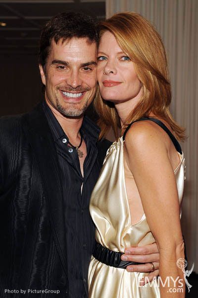 Michelle Stafford and Rick Hearst