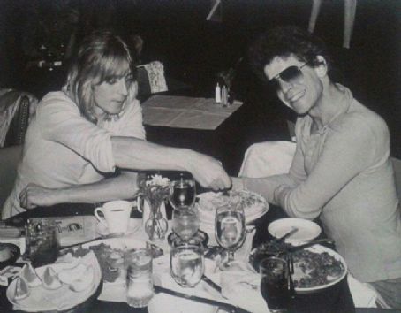 Mick Ronson and Lou Reed