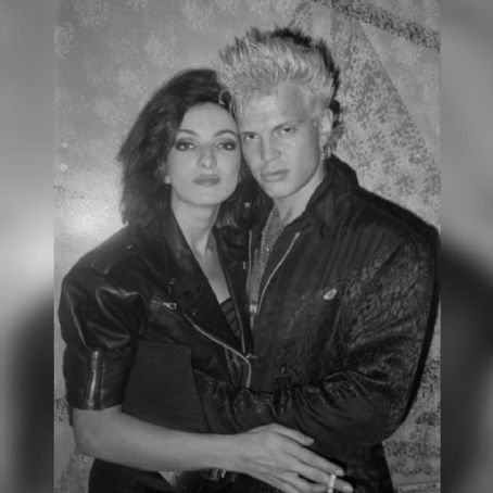 Billy Idol and Perri Lister