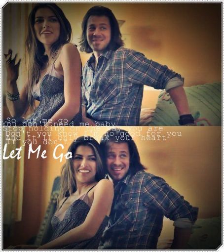 Sofia Pernas and Christian Kane