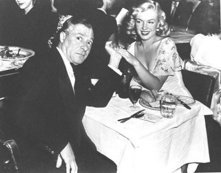Marilyn Monroe and George Jessel