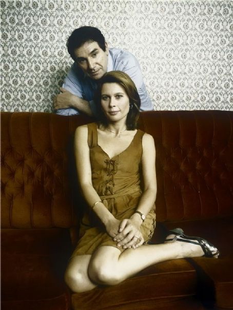 Robert Hossein and Candice Patou