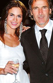 Willy García Navarro and Natalia Botti