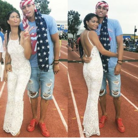 Chanel Iman and Jordan Clarkson