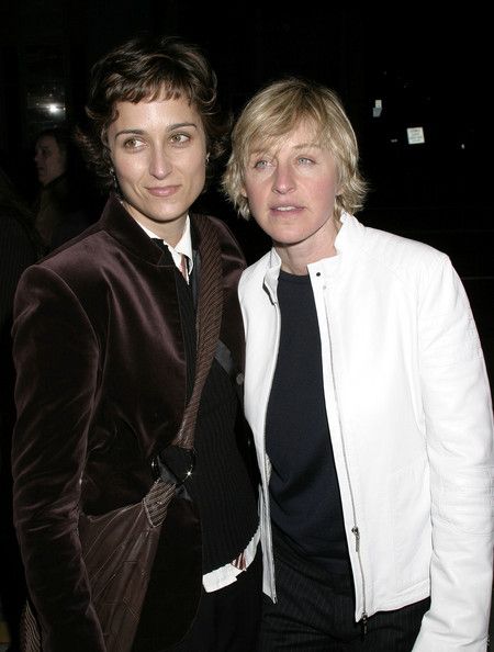 Ellen DeGeneres and Alexandra Hedison