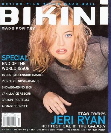 Jeri Ryan Bikini Magazine United States January 1999 