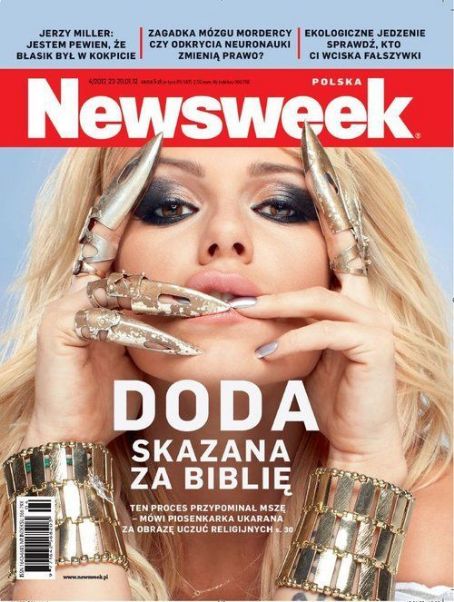 Dorota Rabczewska Newsweek 23 January 2012