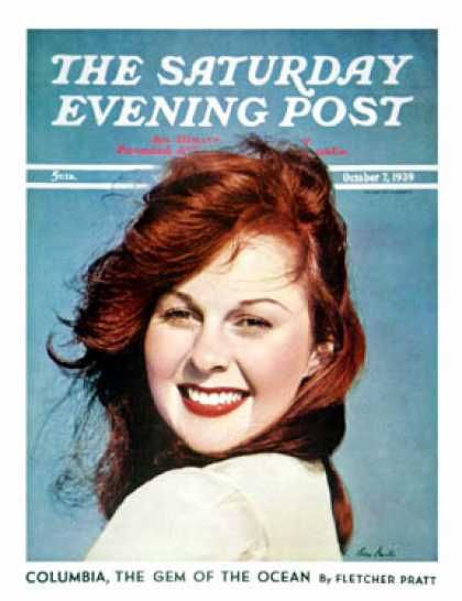 Susan Hayward Saturday Evening Post Magazine United States 7 October 