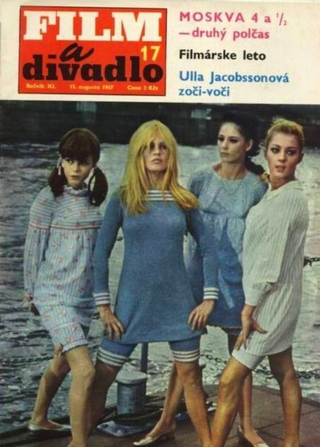Brigitte Bardot Film a divadlo Magazine Russia 15 August 1967 