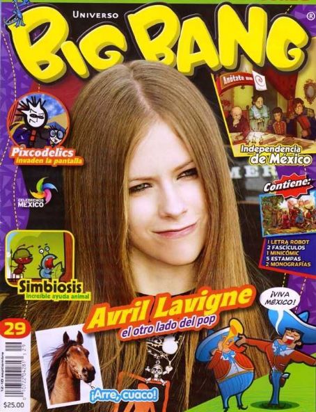 Related Links Avril Lavigne Big Bang Magazine Mexico September 2005 