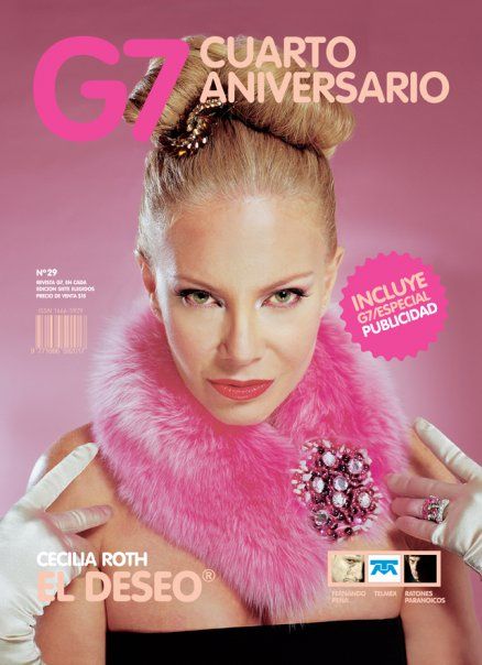 On the cover of this magazine Cecilia Roth